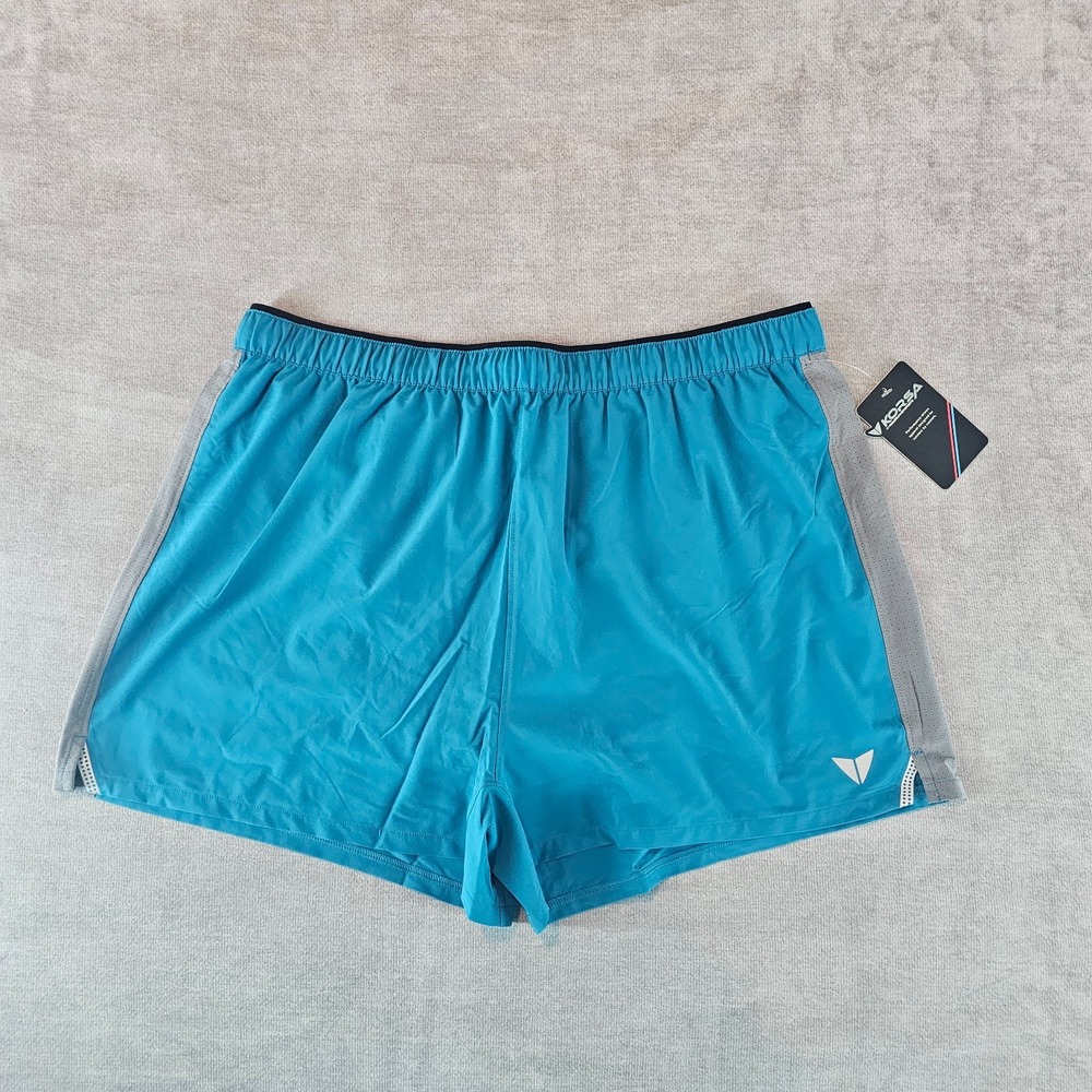 KORSA Road Runner Mens XL Running Shorts Bottle Holder Linner Pockets Speed 3"